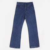 Girls Denim Pant - Dark Blue, Girls Pants & Capri, Chase Value, Chase Value