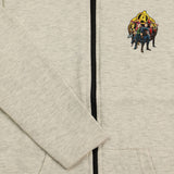 Boys Hoodie Jacket - White, Boys Hoodies & Sweat Shirts, Chase Value, Chase Value
