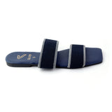 Women Open-Toe Slippers J-573/L109 - Navy Blue, Women Slippers, Chase Value, Chase Value