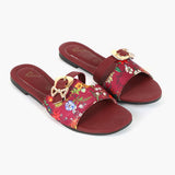 Women's Slipper - Maroon, Women Slippers, Chase Value, Chase Value