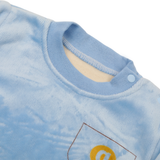 Newborn Boys Full Sleeves Suit - Light Blue, Newborn Boys Sets & Suits, Chase Value, Chase Value