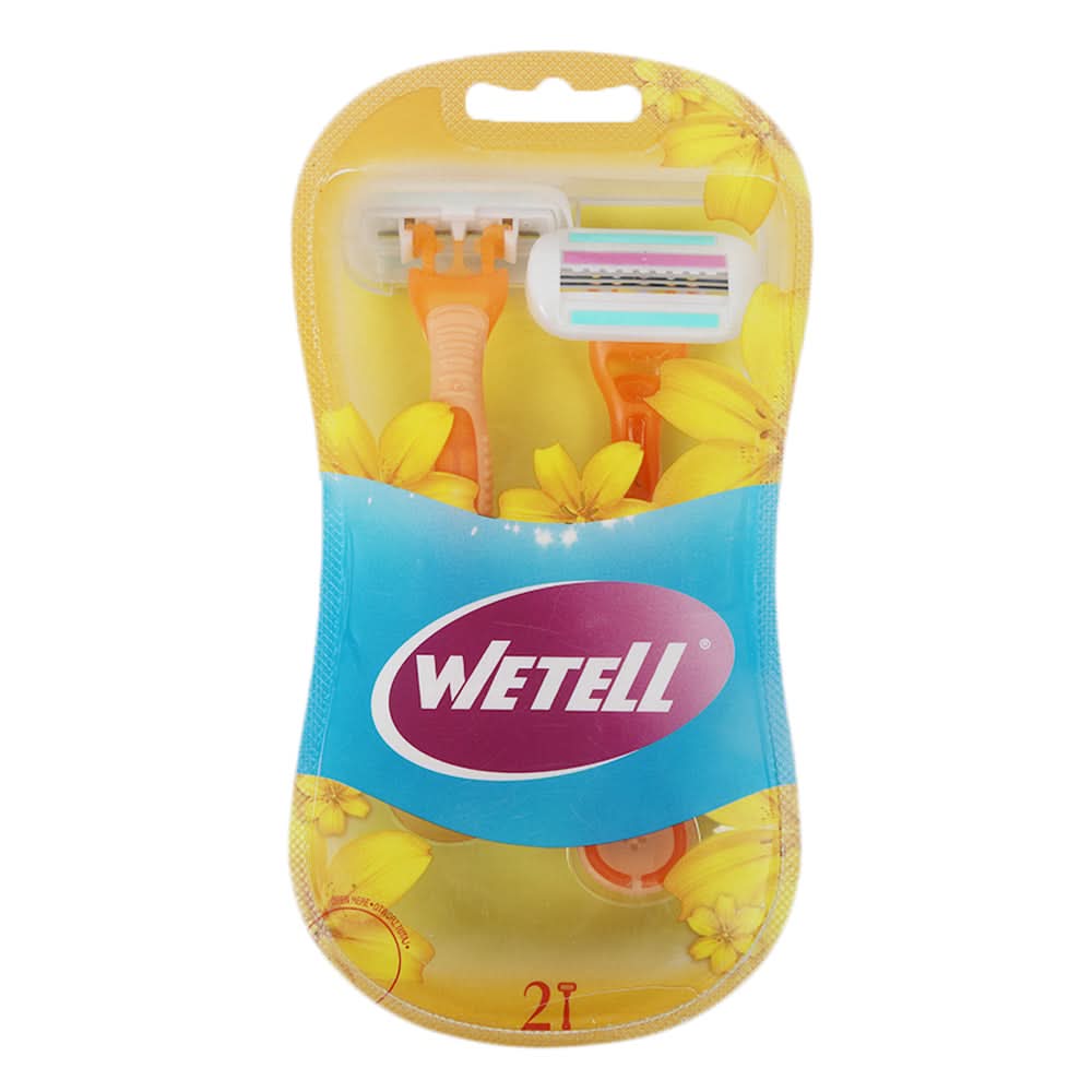 Wetell Women Razor Pack of 2, Razor & Cartridges, Wetell, Chase Value