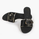 Women's Slipper - Black, Women Slippers, Chase Value, Chase Value