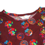 Girls Printed Shalwar Suit - Maroon, Girls Shalwar Kameez, Chase Value, Chase Value