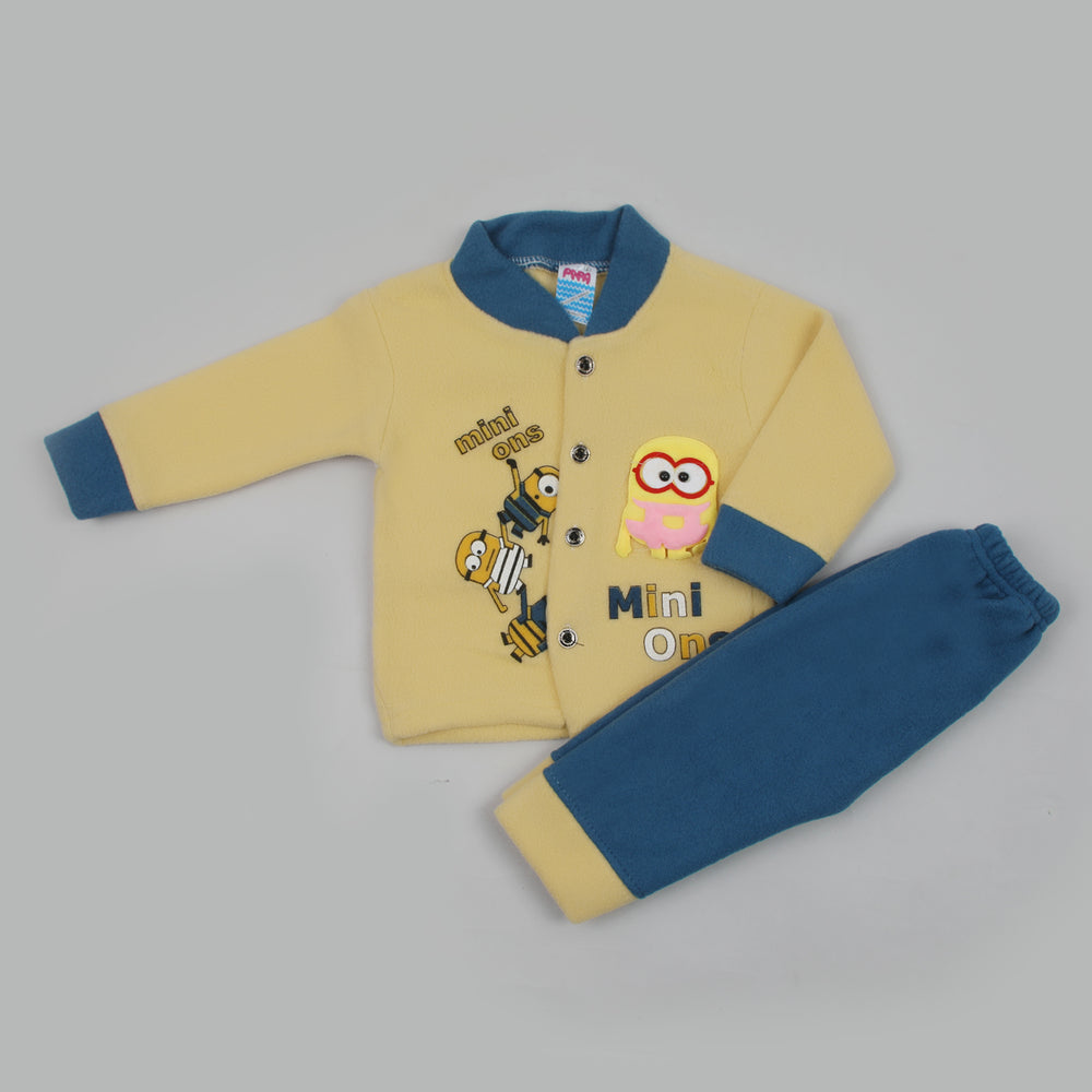 Newborn Girls Full Sleeves Suit - Camel, Newborn Girls Sets & Suits, Chase Value, Chase Value