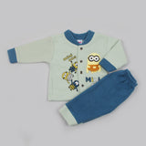 Newborn Girls Full Sleeves Suit - Light Green, Newborn Girls Sets & Suits, Chase Value, Chase Value