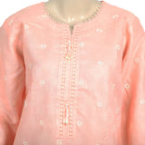 Women's 2pcs Stitched Embrioded Shalwar Suit - Pink, Women Shalwar Suits, Chase Value, Chase Value