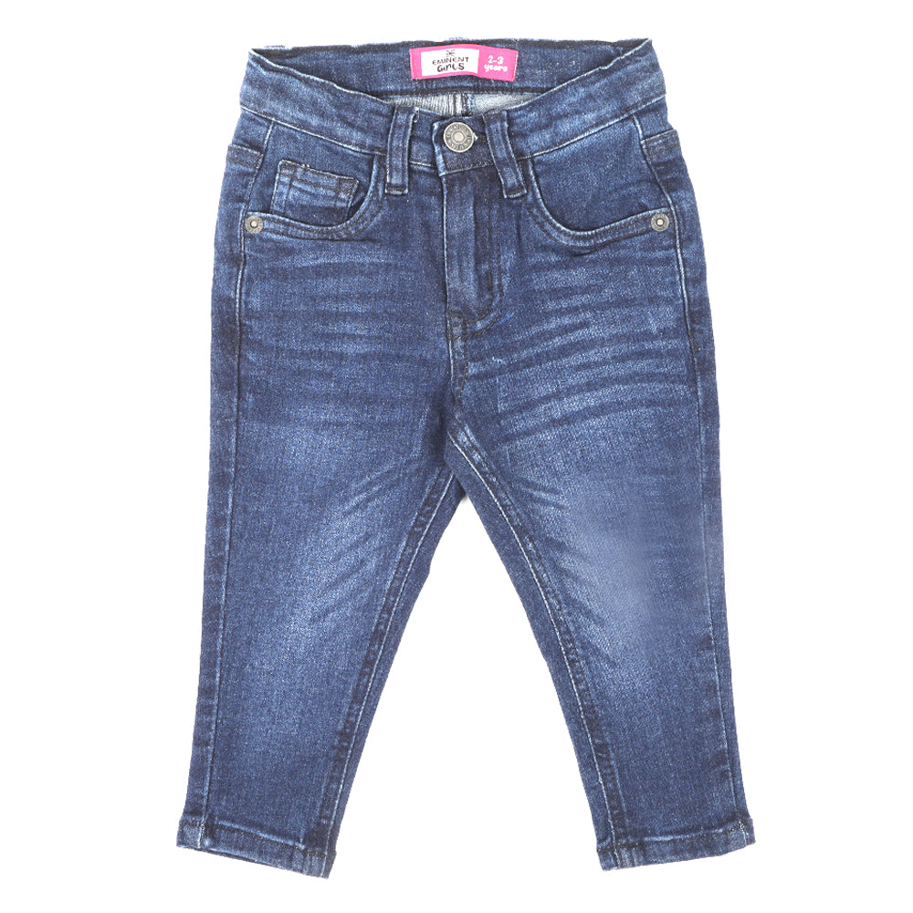 Eminent Girls Denim Pant - Navy Blue, Girls Pants & Capri, Eminent, Chase Value