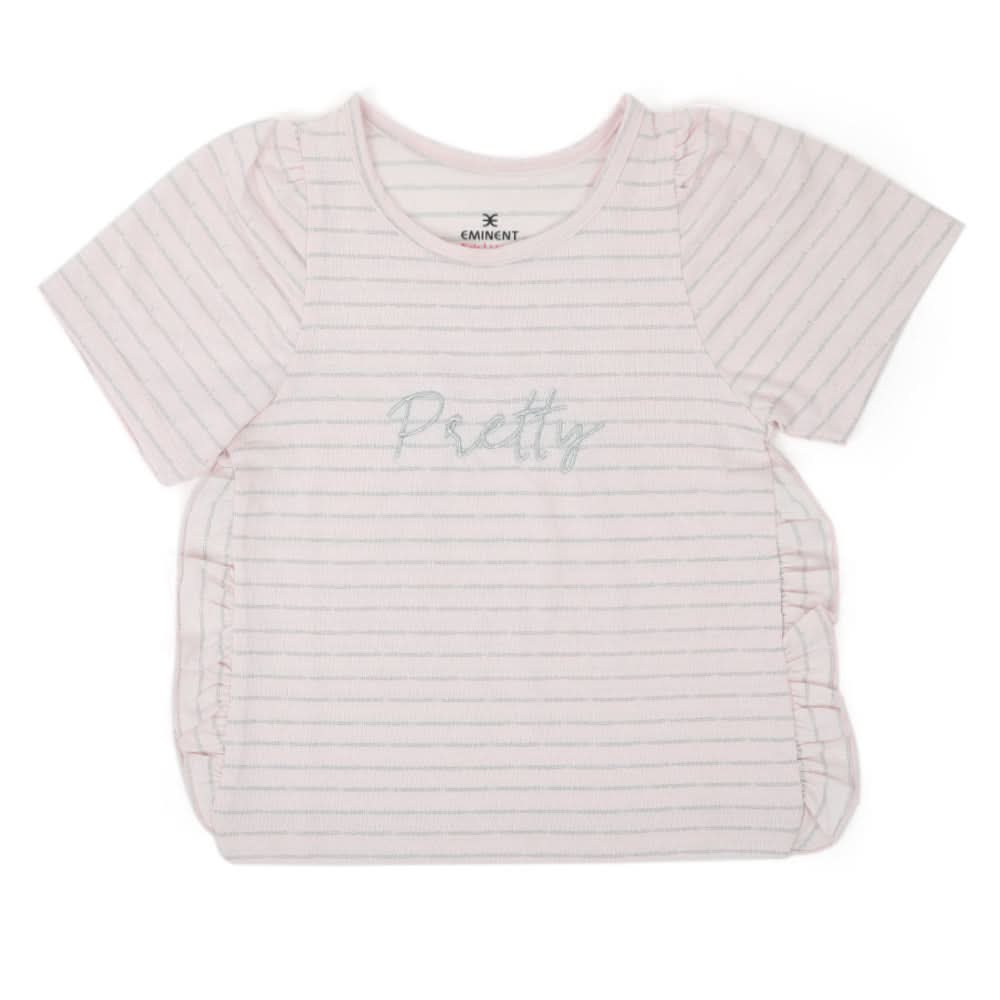 Eminent Girls Half Sleeves T-Shirt - Pink, Girls T-Shirts, Eminent, Chase Value