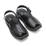 Boys Peshawari Sandal - Black, Boys Sandals, Chase Value, Chase Value