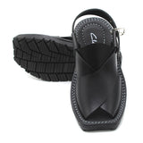 Boys Peshawari Sandal - Black, Boys Sandals, Chase Value, Chase Value