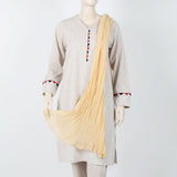 Women's Crush Dupatta - Beige, Women Dupatta, Chase Value, Chase Value
