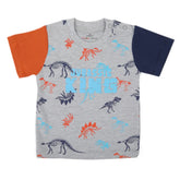 Eminent Newborn Boys Half Sleeves T-Shirt - Heather Grey, Newborn Boys Shirts & T-Shirts, Eminent, Chase Value
