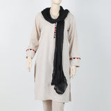 Women's Crush Dupatta - Black, Women Dupatta, Chase Value, Chase Value