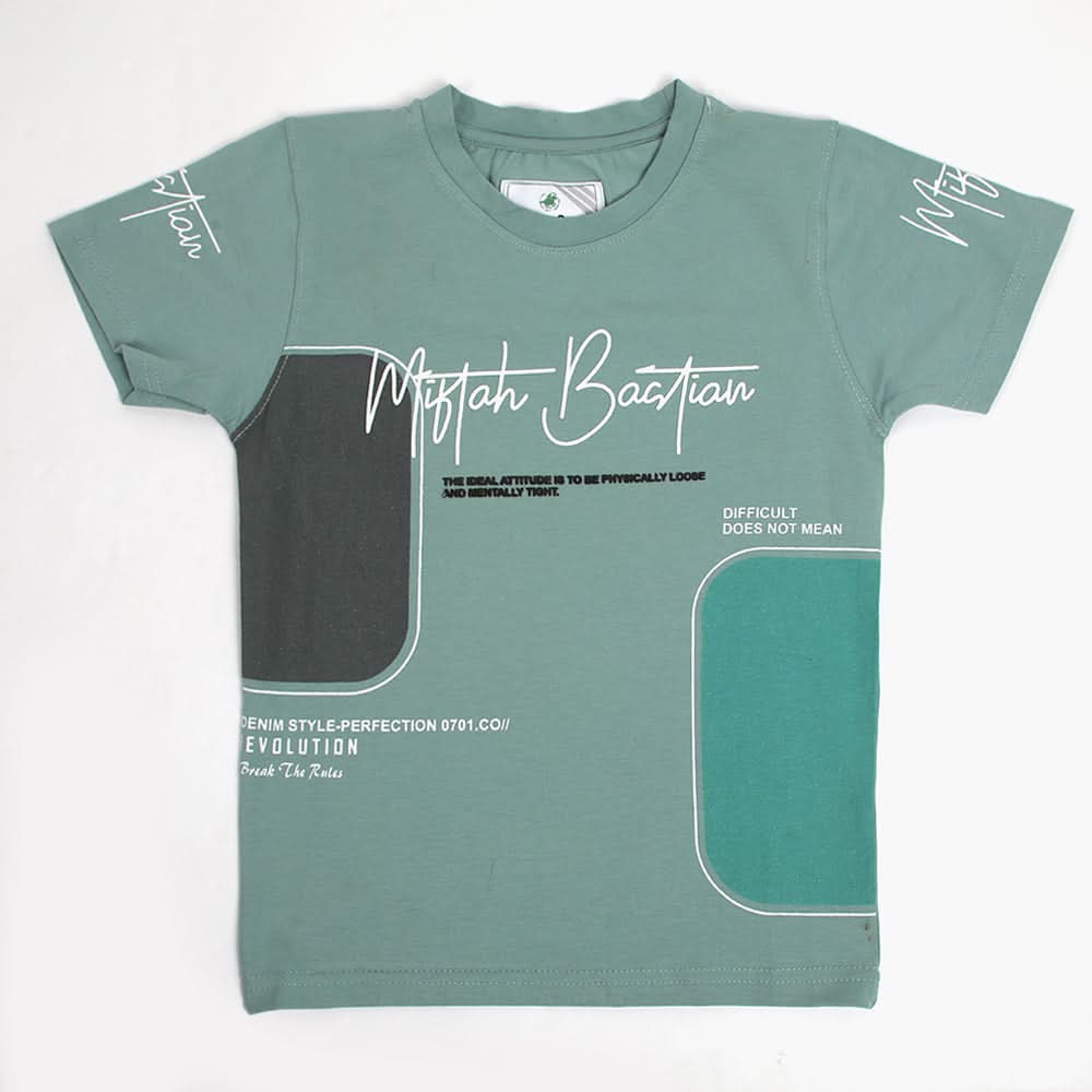 Boys T-Shirt - Green, Boys T-Shirts, Chase Value, Chase Value