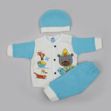 Newborn Boys Full Sleeves Suit - Blue, Newborn Boys Sets & Suits, Chase Value, Chase Value