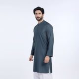 Men's Slim Fit Kurta - Teal, Men's Kurtas, Chase Value, Chase Value