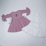 Girls 2Pcs Shalwar Suit - Light Purple, Girls Shalwar Kameez, Chase Value, Chase Value