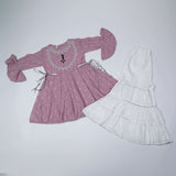 Girls 2Pcs Shalwar Suit - Light Purple, Girls Shalwar Kameez, Chase Value, Chase Value