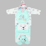 Newborn Full Sleeves Gift Set - Cyan, Newborn Gift Set, Chase Value, Chase Value