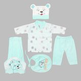 Newborn Full Sleeves Gift Set - Cyan, Newborn Gift Set, Chase Value, Chase Value