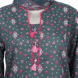 Eminent Women's Embrioded Stitched 3pcs Suit - Grey, Women Shalwar Suits, Eminent, Chase Value