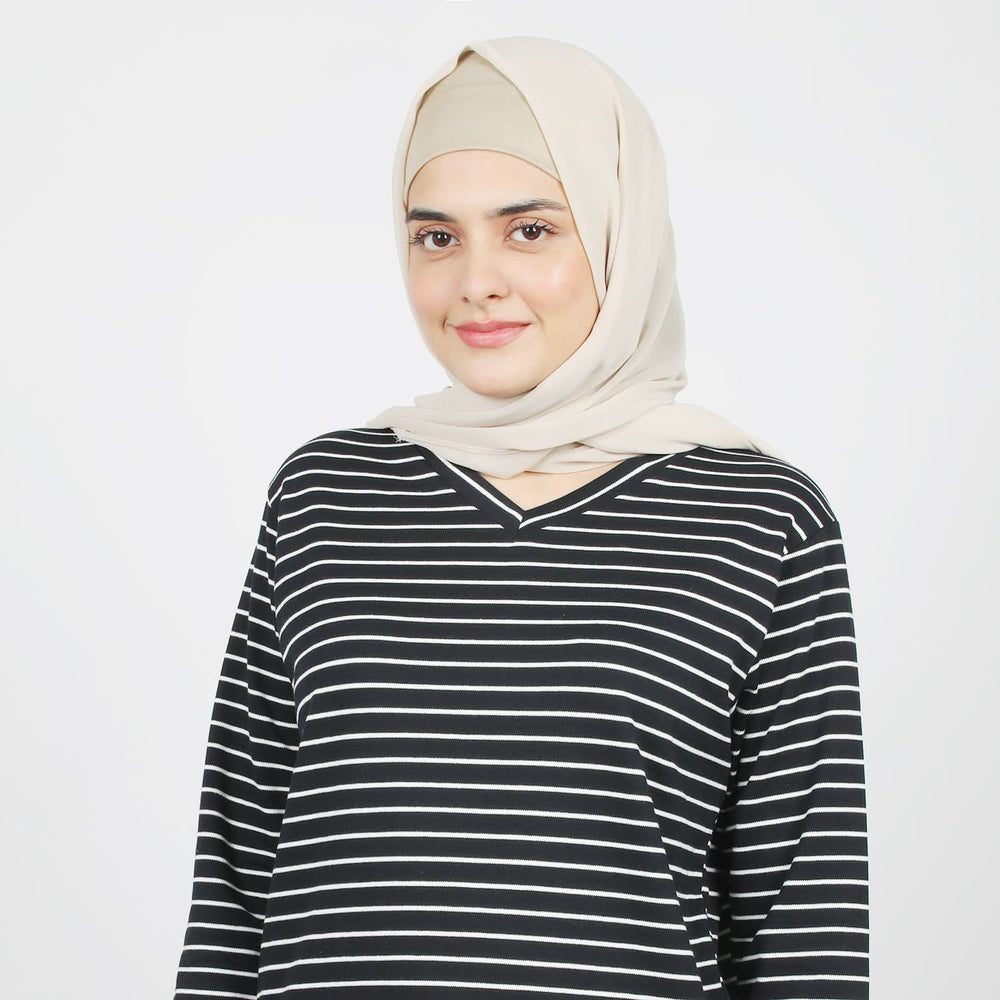 Women's Full Sleeves Top - Black, Women T-Shirts & Tops, Chase Value, Chase Value