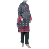 Eminent Women's Embrioded Stitched 3pcs Suit - Grey, Women Shalwar Suits, Eminent, Chase Value