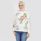 Women's Full Sleeves T-Shirt - Fawn, Women T-Shirts & Tops, Chase Value, Chase Value