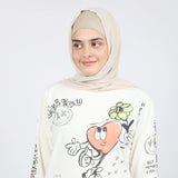 Women's Full Sleeves T-Shirt - Fawn, Women T-Shirts & Tops, Chase Value, Chase Value