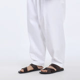 Men's Cotton Shalwar - White, Men's Shalwars, Chase Value, Chase Value