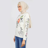 Women's Full Sleeves T-Shirt - Fawn, Women T-Shirts & Tops, Chase Value, Chase Value