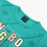 Boys Half Sleeves Suit - Cyan, Boys Sets & Suits, Chase Value, Chase Value