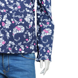 Eminent Women's Bermuda Frill Top - White & Blue, Women T-Shirts & Tops, Eminent, Chase Value