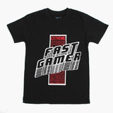 Boys Half Sleeves T-Shirt - Black, Boys T-Shirts, Chase Value, Chase Value