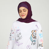 Women's Full Sleeves T-Shirt - White, Women T-Shirts & Tops, Chase Value, Chase Value