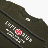 Boys Half Sleeves T-Shirt - Olive Green, Boys T-Shirts, Chase Value, Chase Value