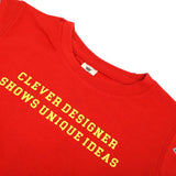 Boys Half Sleeves T-Shirt - Red, Boys T-Shirts, Chase Value, Chase Value