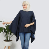 Eminent Women's Poncho - Navy Blue, Women T-Shirts & Tops, Eminent, Chase Value