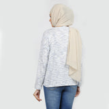 Women's Full Sleeves Fancy Top - Light Blue, Women T-Shirts & Tops, Chase Value, Chase Value