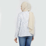 Women's Full Sleeves Fancy Top - Light Blue, Women T-Shirts & Tops, Chase Value, Chase Value
