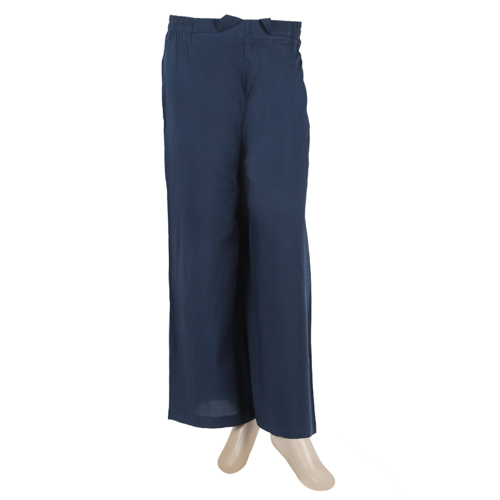 Women's Plain Flapper - Navy Blue, Women Pants & Tights, Chase Value, Chase Value