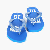 Men's Flip Flop Slippers - Blue, Men's Slippers, Chase Value, Chase Value