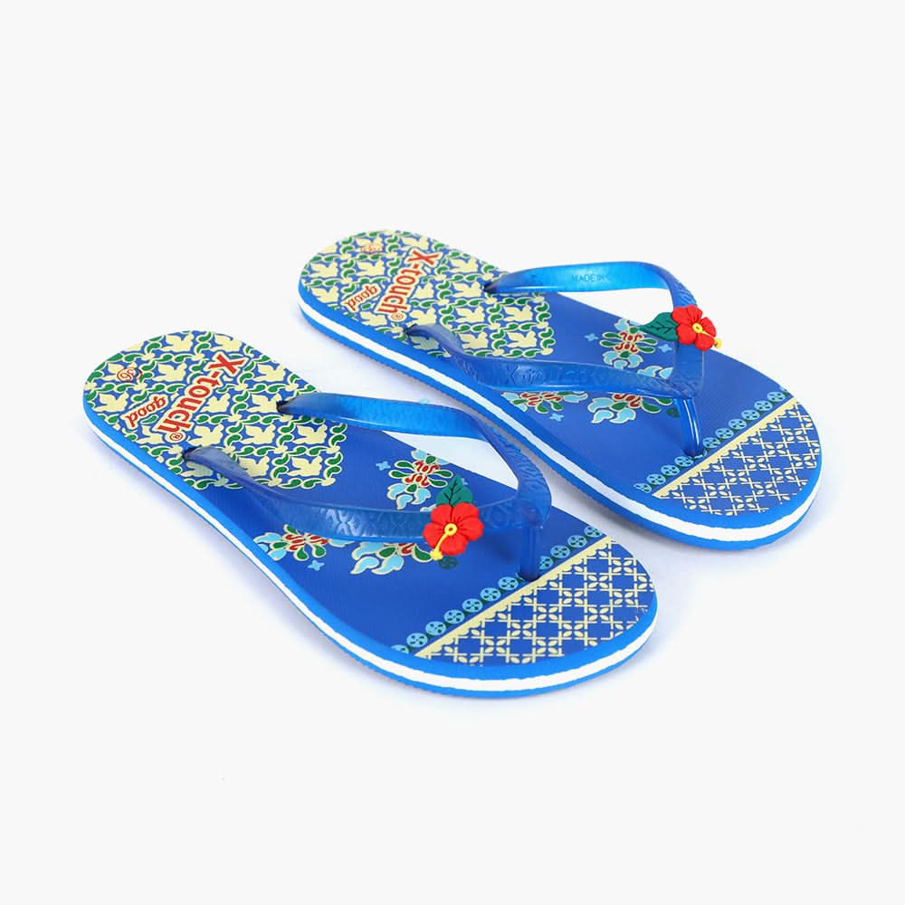 Women's Flip Flop Slipper - Blue, Women Slippers, Chase Value, Chase Value