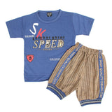 Boys Half Sleeves Suit - Royal Blue, Boys Sets & Suits, Chase Value, Chase Value
