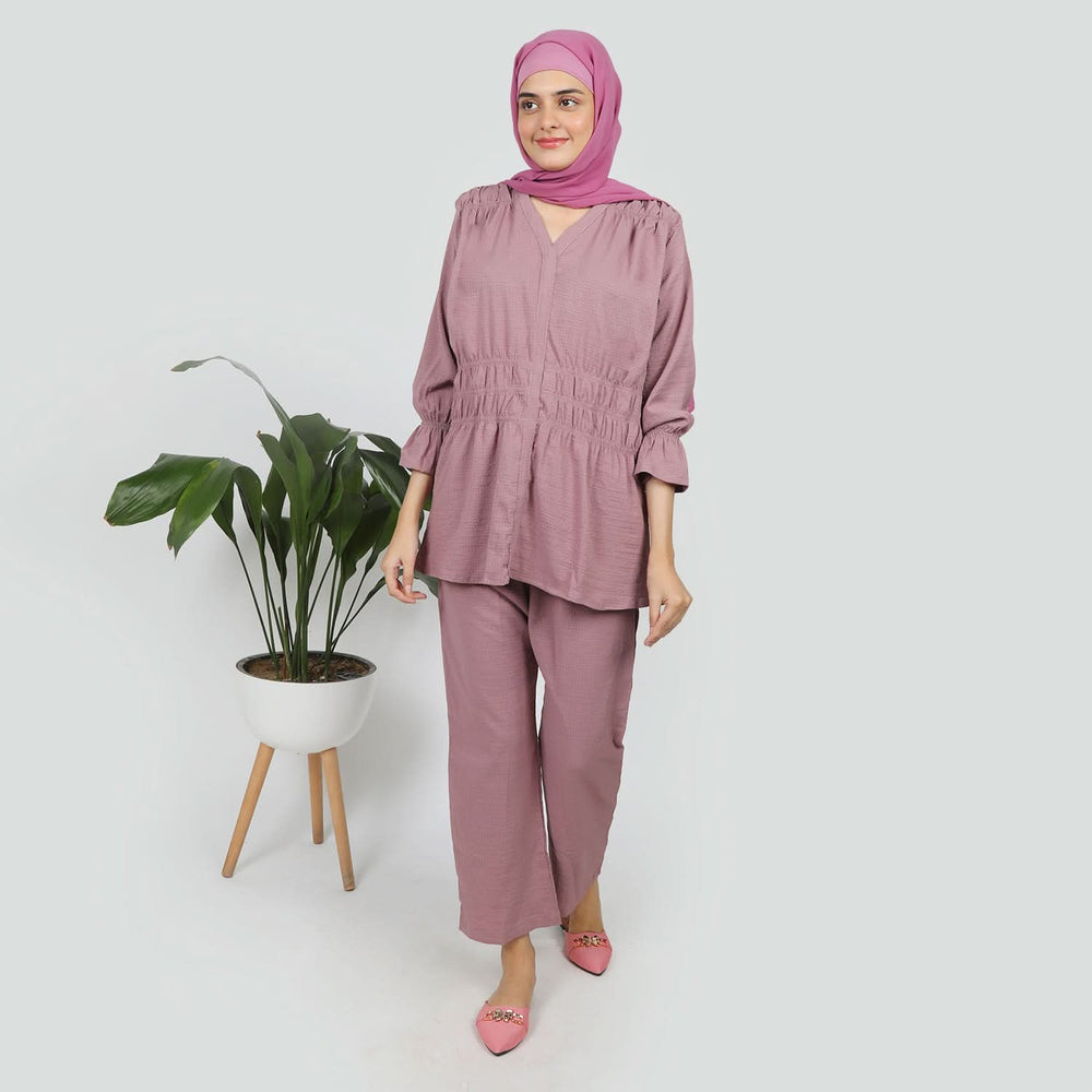 Women's Western Co-Ord Set - Purple, Women Co-Ord Set, Chase Value, Chase Value