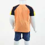 Boys Half Sleeves Suit - Orange, Boys Sets & Suits, Chase Value, Chase Value