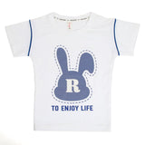Girls Half Sleeves T-Shirt - White, Girls T-Shirts, Chase Value, Chase Value