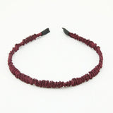 Women's Hair Band - Maroon, Women Hair & Head Jewellery, Chase Value, Chase Value