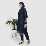 Eminent Women's Emboridered 2Pcs Suit - Dark Blue, Women Shalwar Suits, Eminent, Chase Value